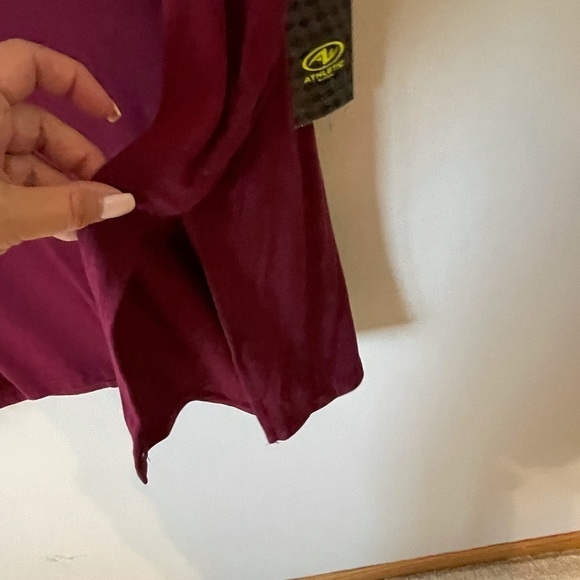 Athletic Works Tank size 5X in burgundy NWT sleeveless workout summer hot layer - Picture 7 of 16